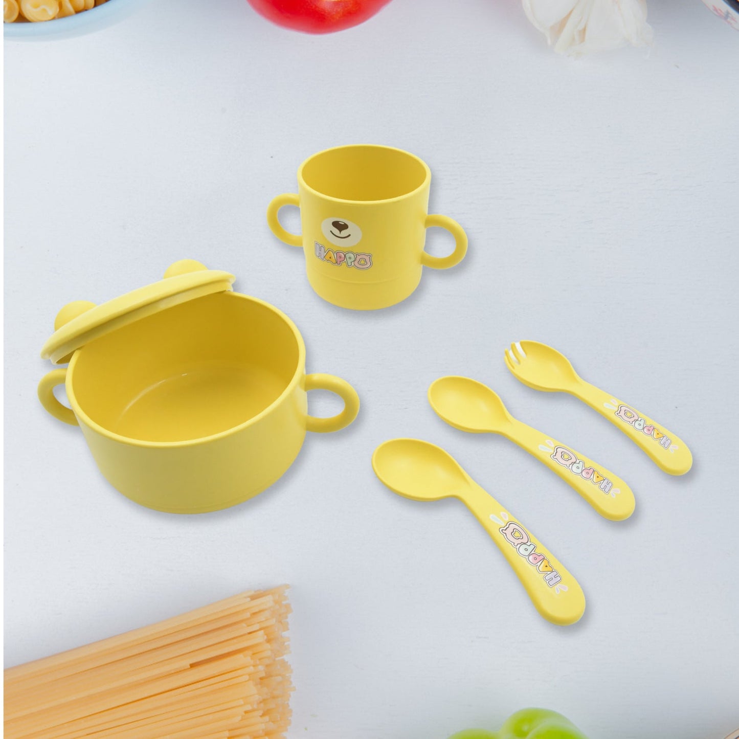 Baby Feeding Set For Kids And Toddlers (7 pcs set)