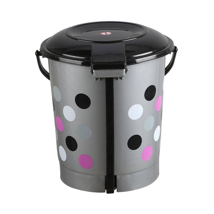 9015 Printed Pedal Bin used for storing garbage and waste products and it would use in all kinds of places like household and official etc. 