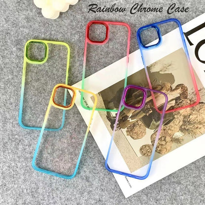 Rainbow Chrome Hard Case For Redmi