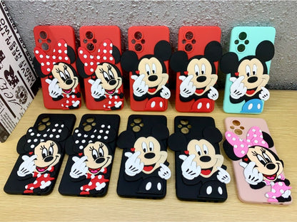 Couple Mickey And Minnie Hard Protection Case For Oppo