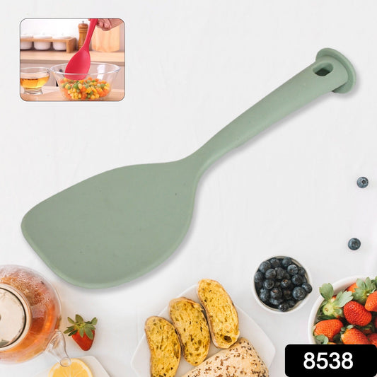 8538 Silicon Serving Spoon Non-stick Household Kitchen Utensils High Temperature Resistant Kitchen Tool (1 Pc)