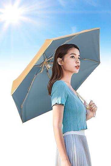 9141 Travel Pocket Mini Umbrella, Protective Bag, Mobile Size Box of Umbrella, Automatic Sunny Rain Compact Umbrella, Sunscreen Quick-Drying Small Umbrella, Mini Compact Travel Folding Umbrellas