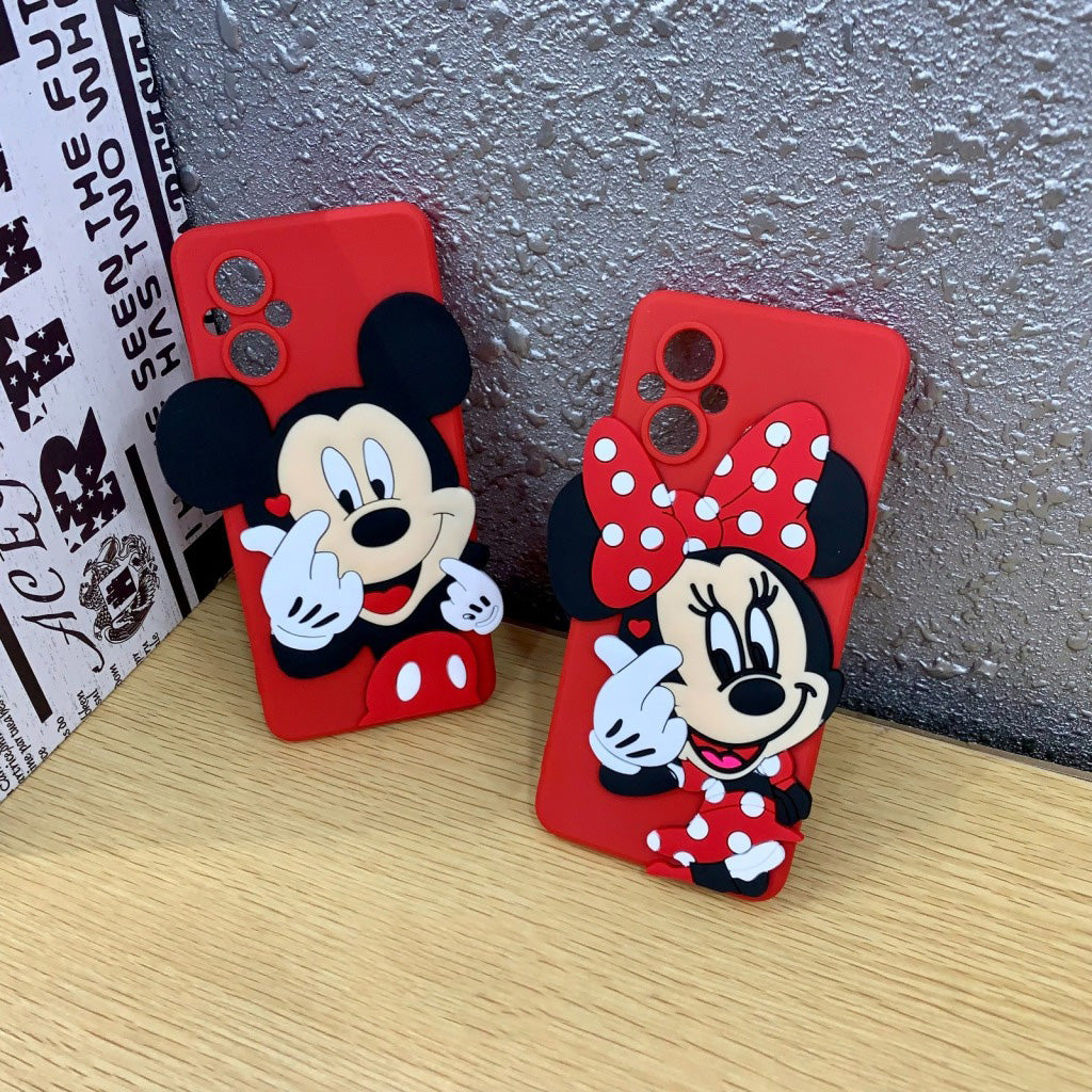 Couple Mickey And Minnie Hard Protection Case For Poco