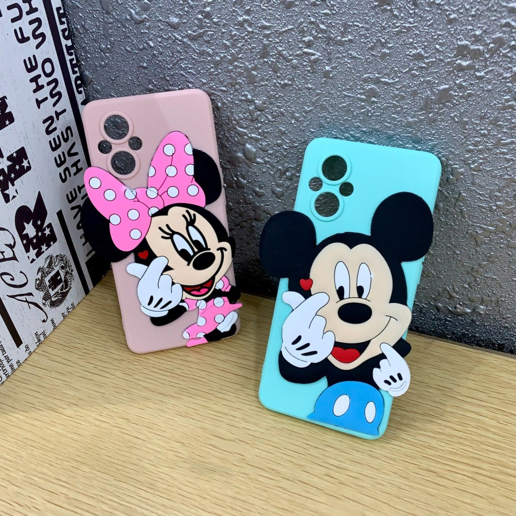 Couple Mickey And Minnie Hard Protection Case For Oppo