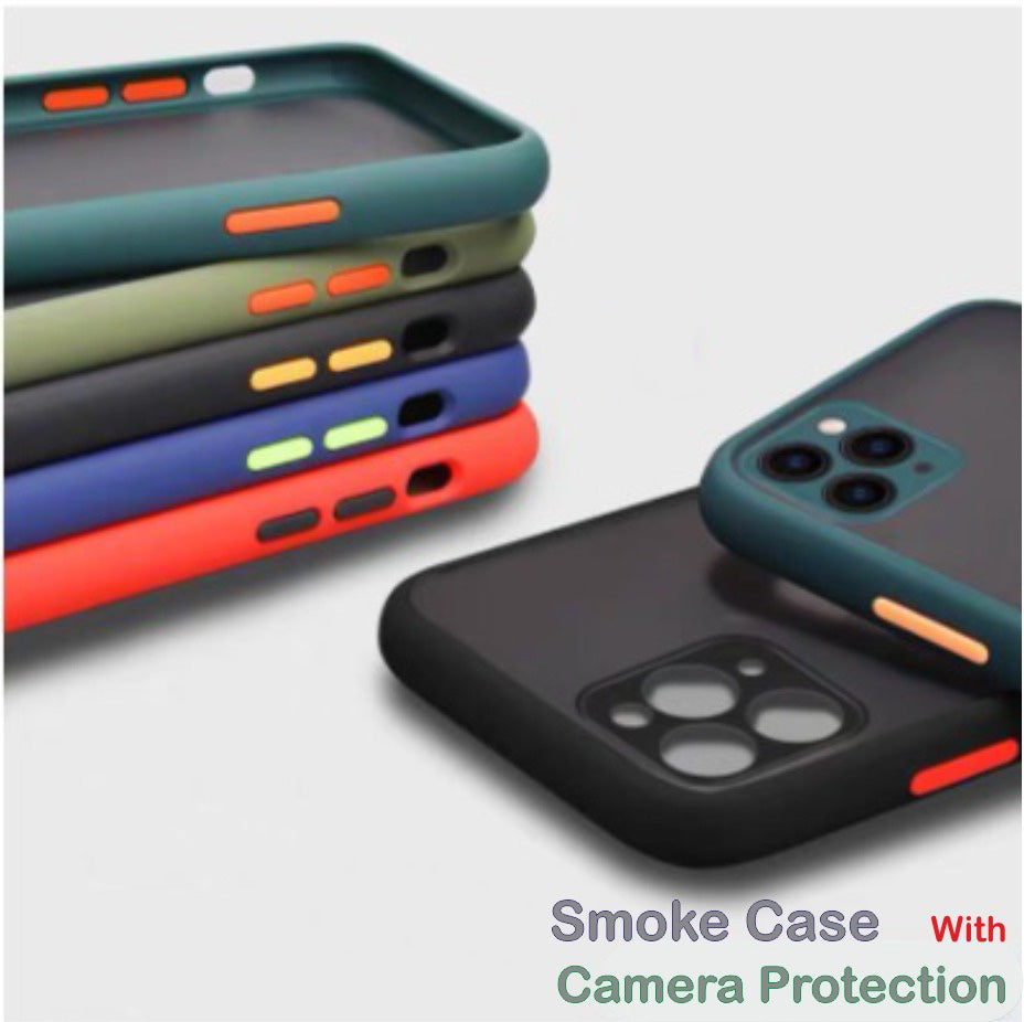 Smoke Camera Protection Hard Protection Case For Samsung