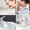 9089 Splash Filter Faucet, Sink Faucet Sprayer Head Suitable for  Kitchen Bathroom Faucet 