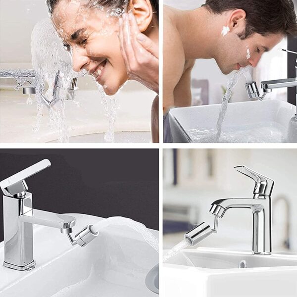 9089 Splash Filter Faucet, Sink Faucet Sprayer Head Suitable for  Kitchen Bathroom Faucet 