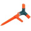 7537 Garden Sprinkler 360 ° Rotating Adjustable Round 3 Arm Lawn Water Sprinkler for Watering Garden Plants/Pipe Hose Irrigation Yard Water Sprayer 