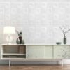 9290 Wall 3D Pe Foam Wall Stickers Self Adhesive Wallpaper DIY Wall Decoration Wallpaper Suitable For Home , Office & All Type Wall Sticker 