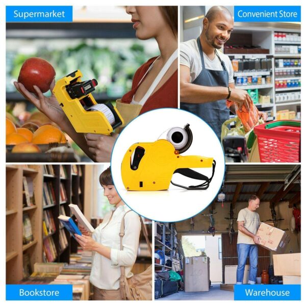 9028 Price Labeller Gun widely used in departmental stores and markets for price tagging among customers. 