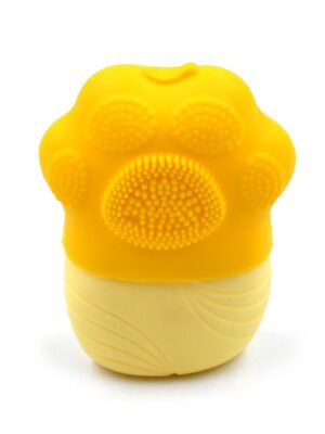 1226 Non Slip Silicone Face Ice Cubes Easy Grip New Unique Shape ice Roller Base Reusable for Beauty  ( 1 pc ) 