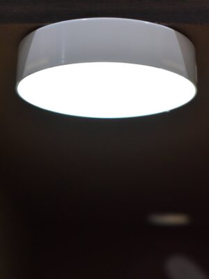 1656 Round Shape 8 LED Motion Sensor Induction Led Light 