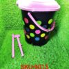 9015 Printed Pedal Bin used for storing garbage and waste products and it would use in all kinds of places like household and official etc. 