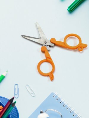 9128 Multipurpose Large Stainless Steel Scissor For Home Scissors/Office Scissors/School Work Scissors /Cutting / Croping Scissors /Tailoring Scissors ( Mix 1 Kg ) 