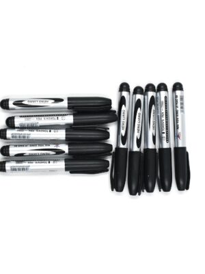 9018 10 Pc Black Marker used in all kinds of school, college and official places for studies and teaching among the students. 