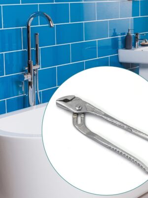 9026 Hand Tool - Water Pump Adjustable Plier Wrench Slip Joint Type, Chrome Plated 