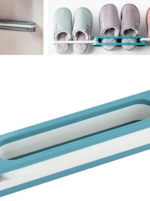1122 Multifunction Folding Slippers/Shoes Hanger Organizer Rack 