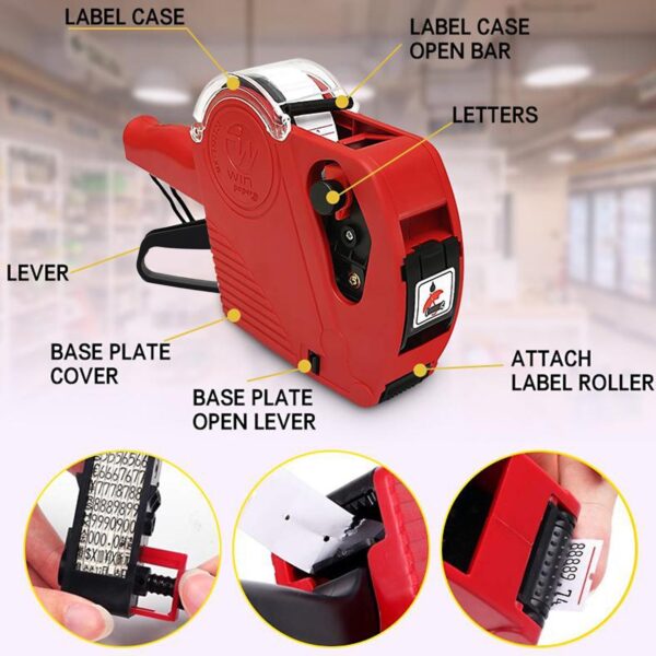 9028 Price Labeller Gun widely used in departmental stores and markets for price tagging among customers. 