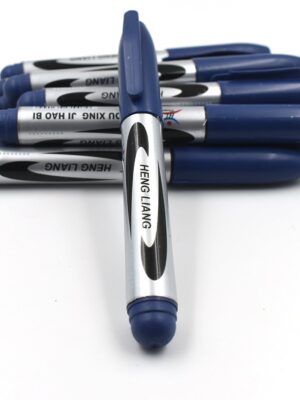 9012 10Pc Blue Marker and pen used in studies and teaching white boards in schools and institutes for students. 