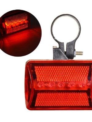 9068 Safety Flashing Light, 5 LED Light, 1 Piece, Red Light 