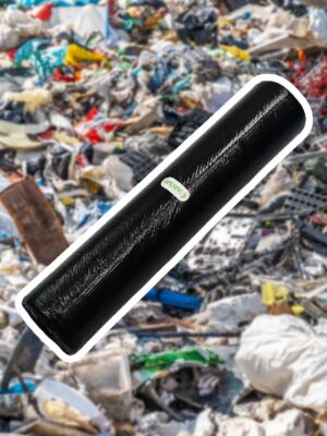 9208 Black 1Roll Garbage Bags/Dustbin Bags/Trash Bags 100X120Cm 
