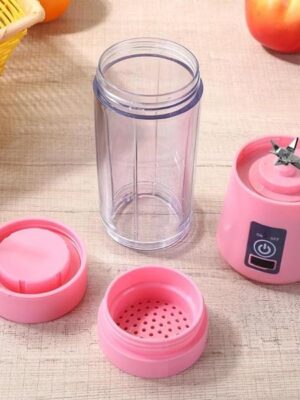 0133 Portable USB Electric Juicer - 6 Blades (Protein Shaker) 