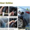 9085A Fuel Transfer Pump Kit, High Flow Siphon Hand Oil Pump, Portable Manual Car Fuel Pump for Petrol Diesel Oil Liquid Water Transfer Pump 