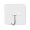 9055 100PC MULTIPURPOSE STRONG SMALL STAINLESS STEEL ADHESIVE WALL HOOKS 