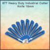 877 Heavy Duty Industrial Cutter Knife 18mm 
